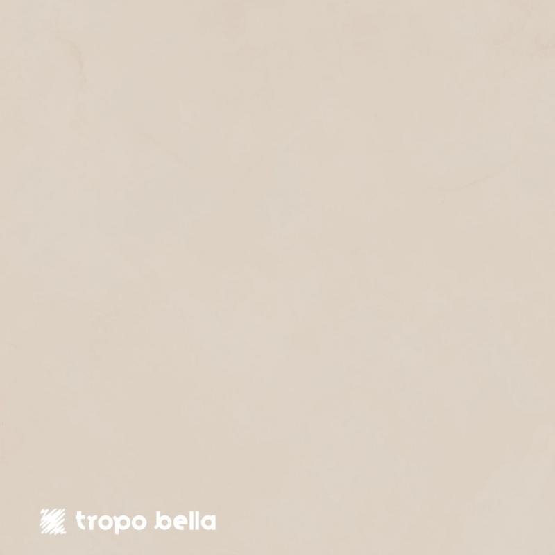 Porcelanato Kyoto Shell acetinado 120x120 Decortiles branco aplicado em ambiente amplo e clean com junta mínima